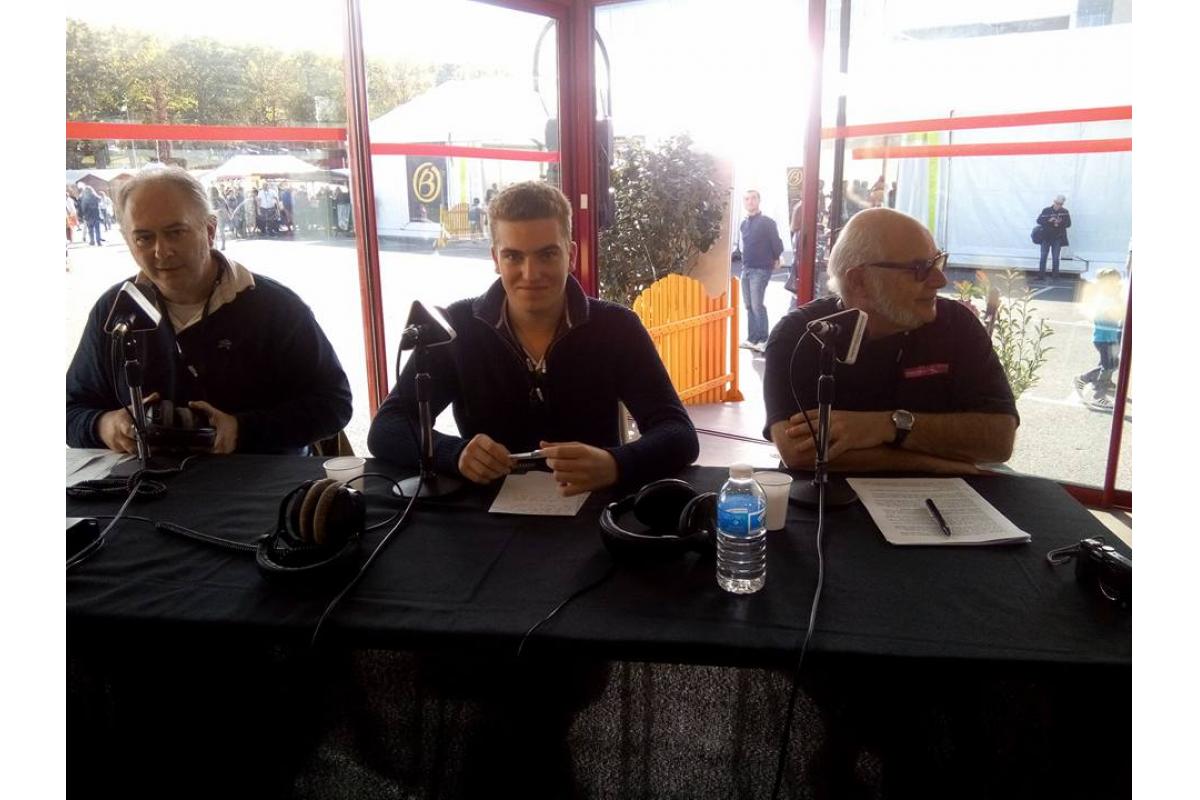 Patrice Dolo (Ornithorynque), Pierre Girault (Cartables FM), Eric Lucas (Fréquence Sillé)