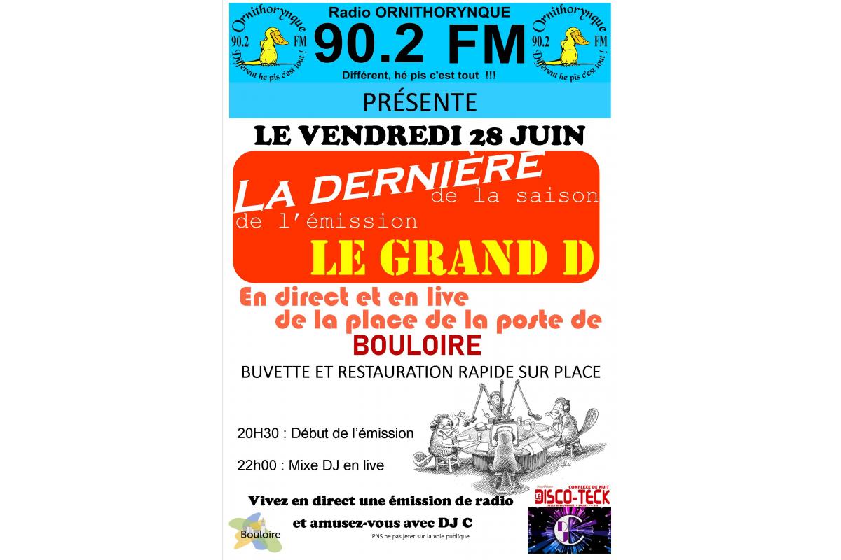 Le Grand D du 28 juin 2019