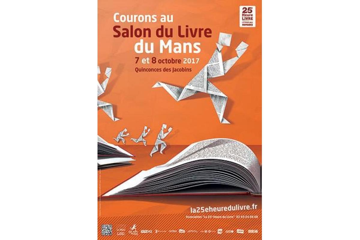 Affiche salon du livre 2017